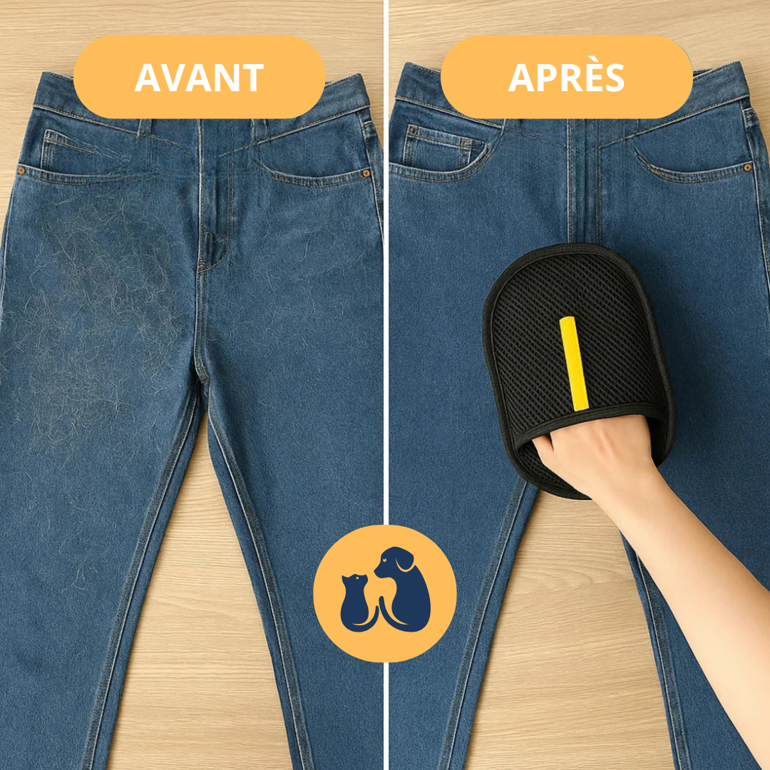 Swipe'Hair - Attrape-Poils pour animaux Adopté par des Milliers de Foyers Français