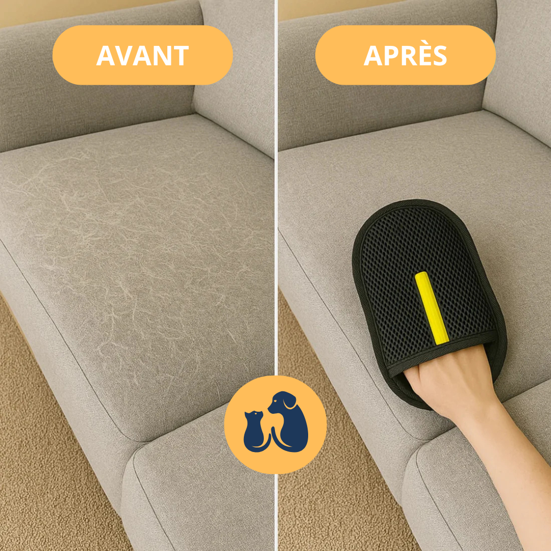 Swipe'Hair - Attrape-Poils pour animaux Adopté par des Milliers de Foyers Français